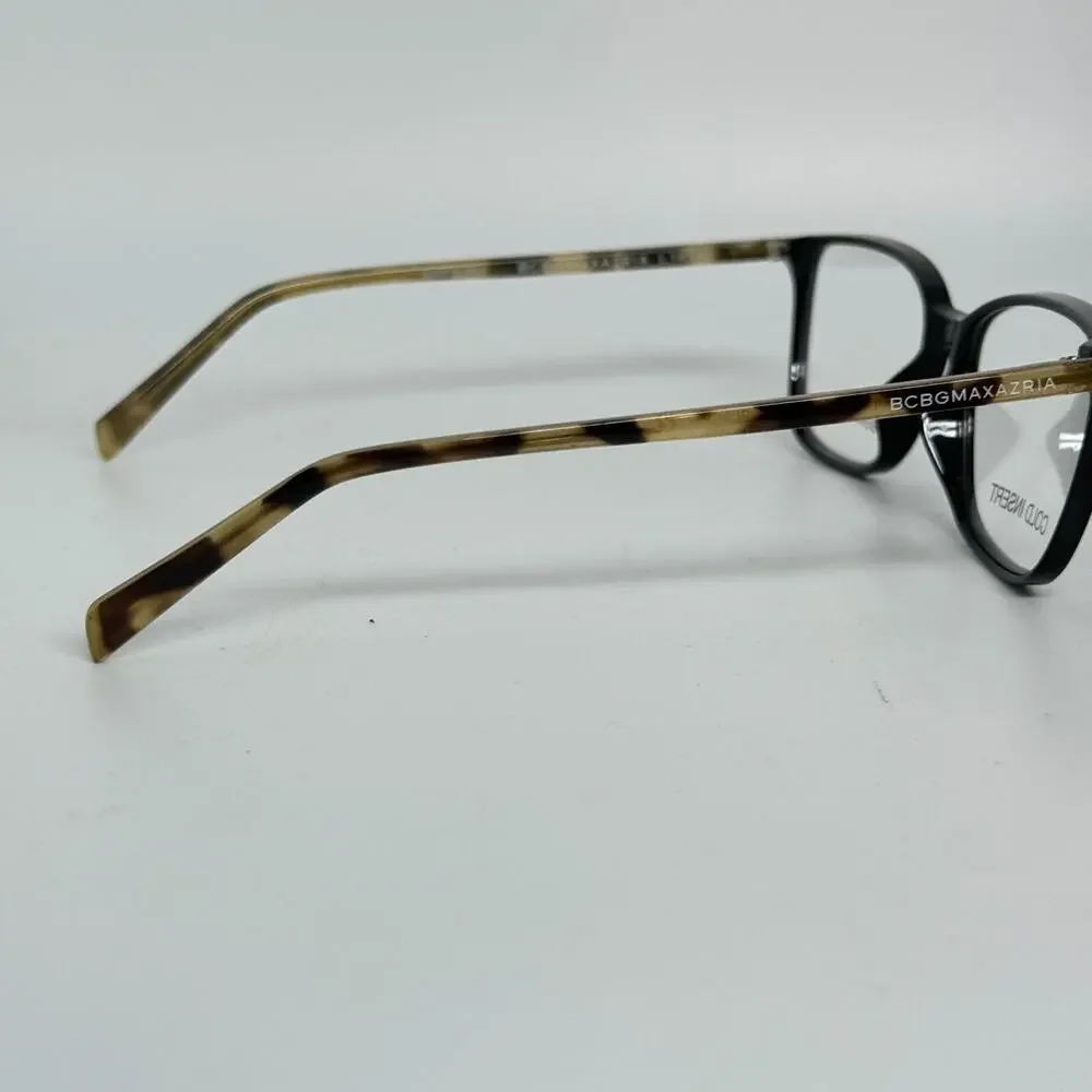 BCBGMAXAZRIA AGATHA Black Eyeglasses‎ Frame 53-15-140mm H17796